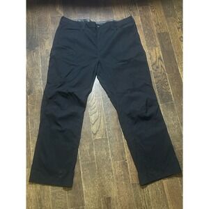 Eddie Bauer Nylon Tech Pants Men's 40x30 BlackPerformance Stretch Outdoor Hiking